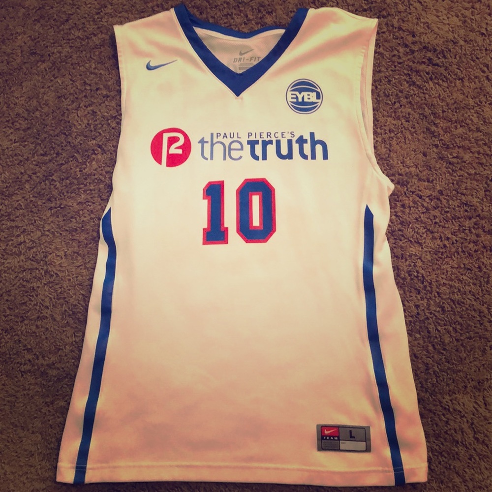 Paul Pierce’s The Truth EYBL jersey - White Only